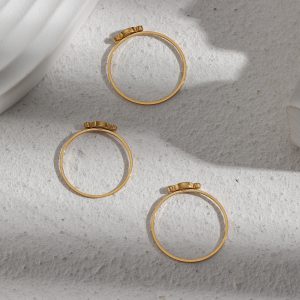 Exquisite Candy Fine Zircon and Freshwater Pearl Ring for Elegant Style