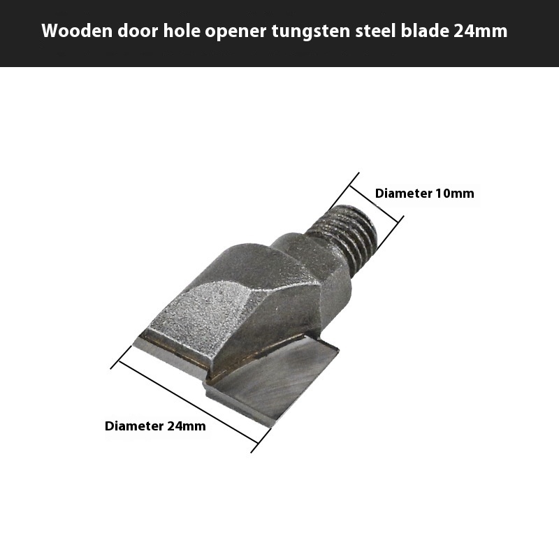 Solid Wood Door Tapper - Essential Woodworking Tool for Indoor Lock Installation and Unlocking Holes - Image 4