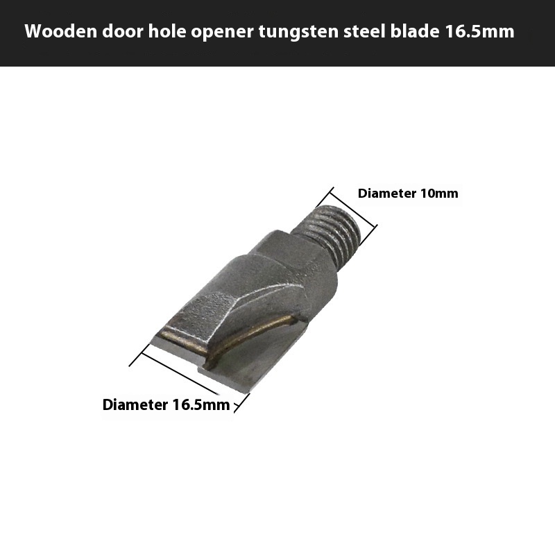 Solid Wood Door Tapper - Essential Woodworking Tool for Indoor Lock Installation and Unlocking Holes - Image 12