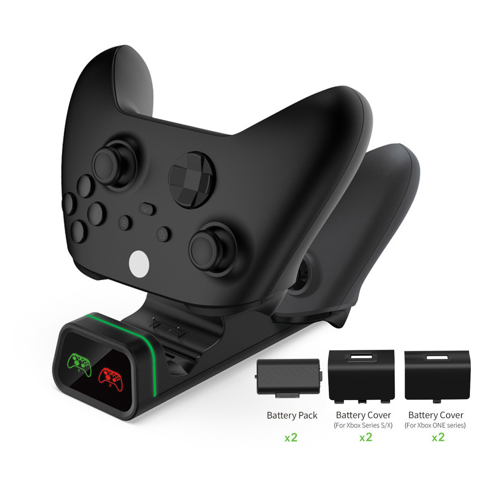 Xbox Series X|S Wireless Controller Dual Charging Kit with Slim One X Dual Battery Charging Solution - Image 3