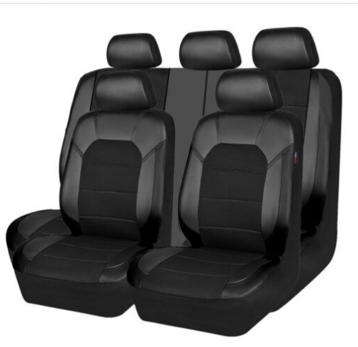 Car Seat Cover Bracket with Sandwich Stitching in PU Leather - Durable & Stylish - Image 9