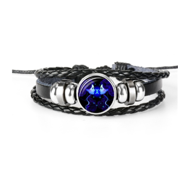 Zodiac Constellation Braided Bracelet for Men, Women, and Kids - Stylish Design - Image 6