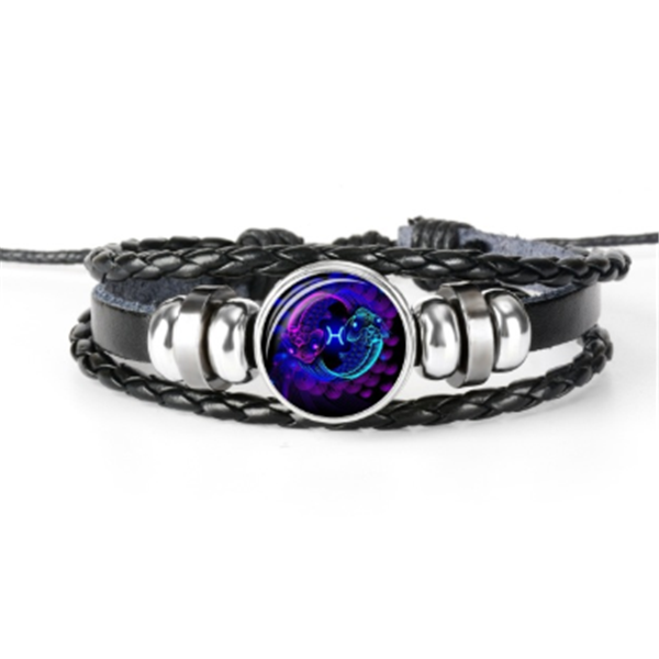 Zodiac Constellation Braided Bracelet for Men, Women, and Kids - Stylish Design - Image 9