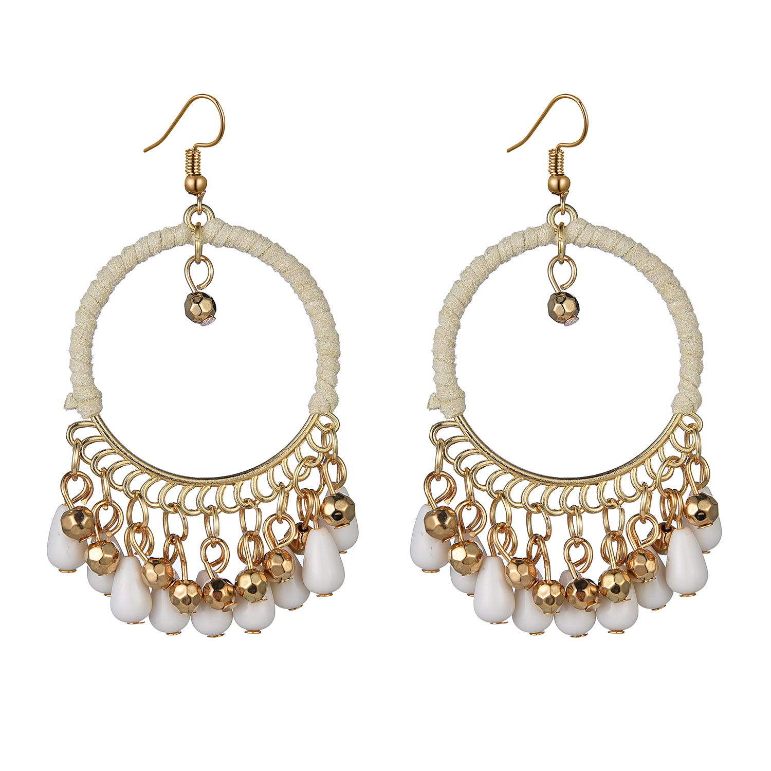 European and American National Style Hand-woven Earrings for Timeless Elegance - Image 13