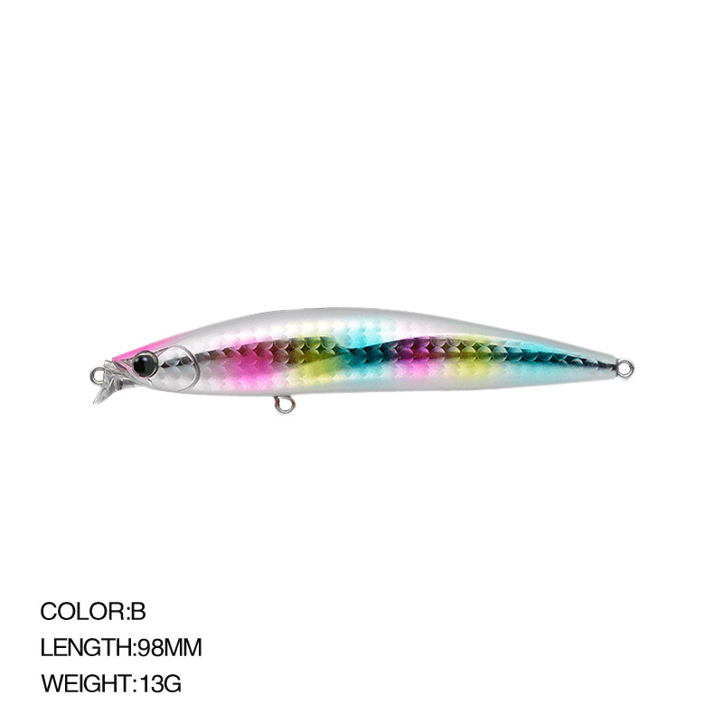 Lure Bait Mino Floating Fake Bait for Long Distance Water Casting - Image 5