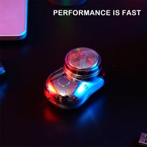 Compact Portable Cordless Rechargeable USB Electric Shaver for Men - Wet & Dry Painless Mini Shaving Machine