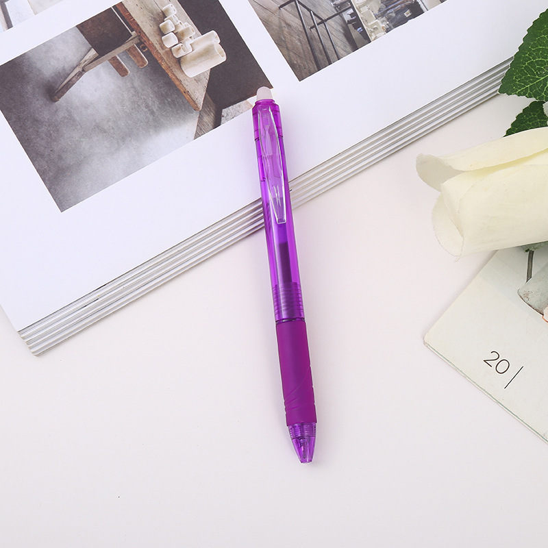 Thermal Erasable Gel Pen - Color Push-Type Erasable Writing Tool