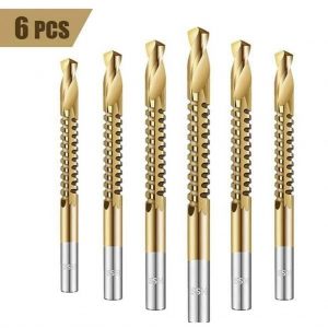 6-Piece Woodworking Drill Set for Precision Crafting and Projects