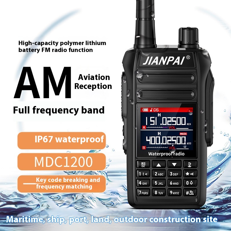 Interphone Waterproof Aviation Full Band Communication System - Image 2