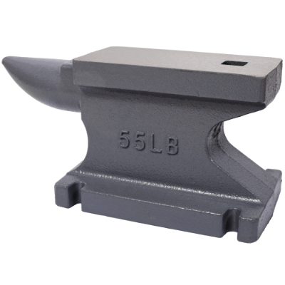 55LB 25KG Cast Iron Anvil with Square Horn and Stable Base for Bending, Shaping, and Twisting - Gray Anvil for Blacksmithing and Metalworking - Image 9