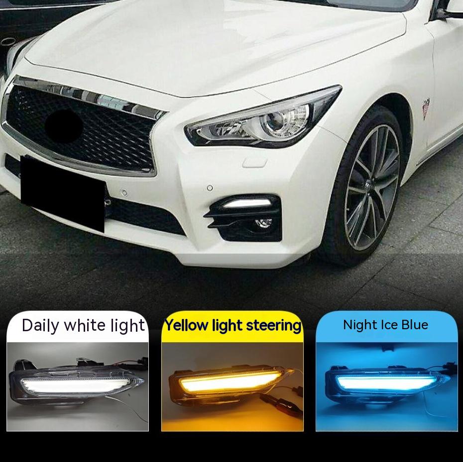 Q50 & Q50L Front Bumper LED Turn Signal and Q70 Fog/Daytime Running Lamp - Image 5