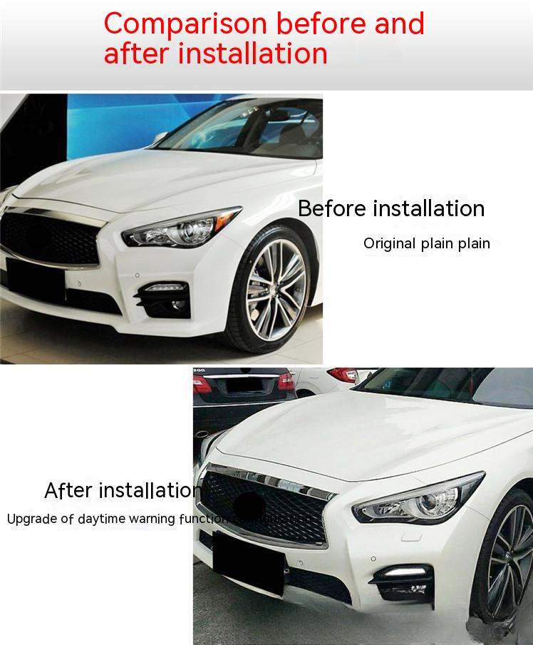 Q50 & Q50L Front Bumper LED Turn Signal and Q70 Fog/Daytime Running Lamp - Image 9