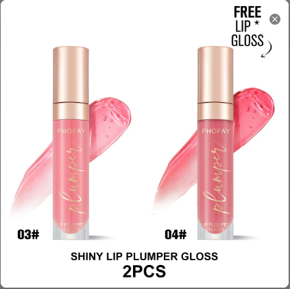PHOFAY Glossy Lip Plumper for Fuller, Shiny Lips - Enhance Your Smile - Image 19