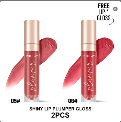 PHOFAY Glossy Lip Plumper for Fuller, Shiny Lips - Enhance Your Smile - Image 20