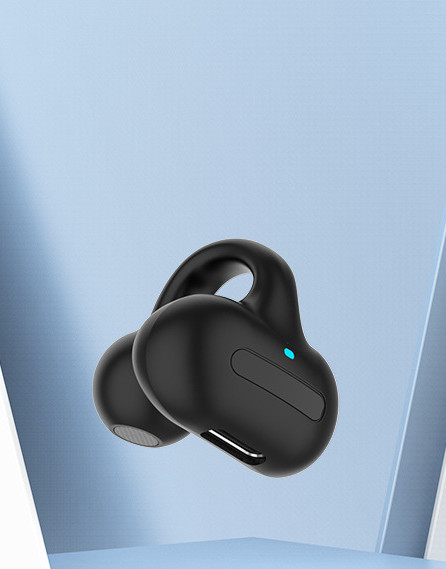 Bluetooth Headset Earphones with Ear-to-Ear Clip for Superior Sound - Image 3