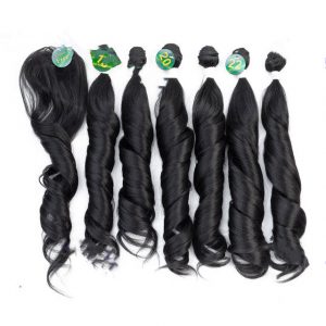 Chemical Fiber Hair Curtain - Elegant and Durable Hair Solutions