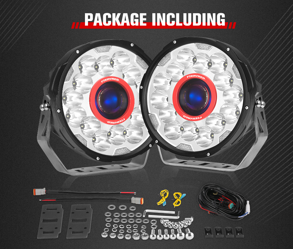 7-inch LED Waterproof Off-road Vehicle Retrofit Lighting Solutions