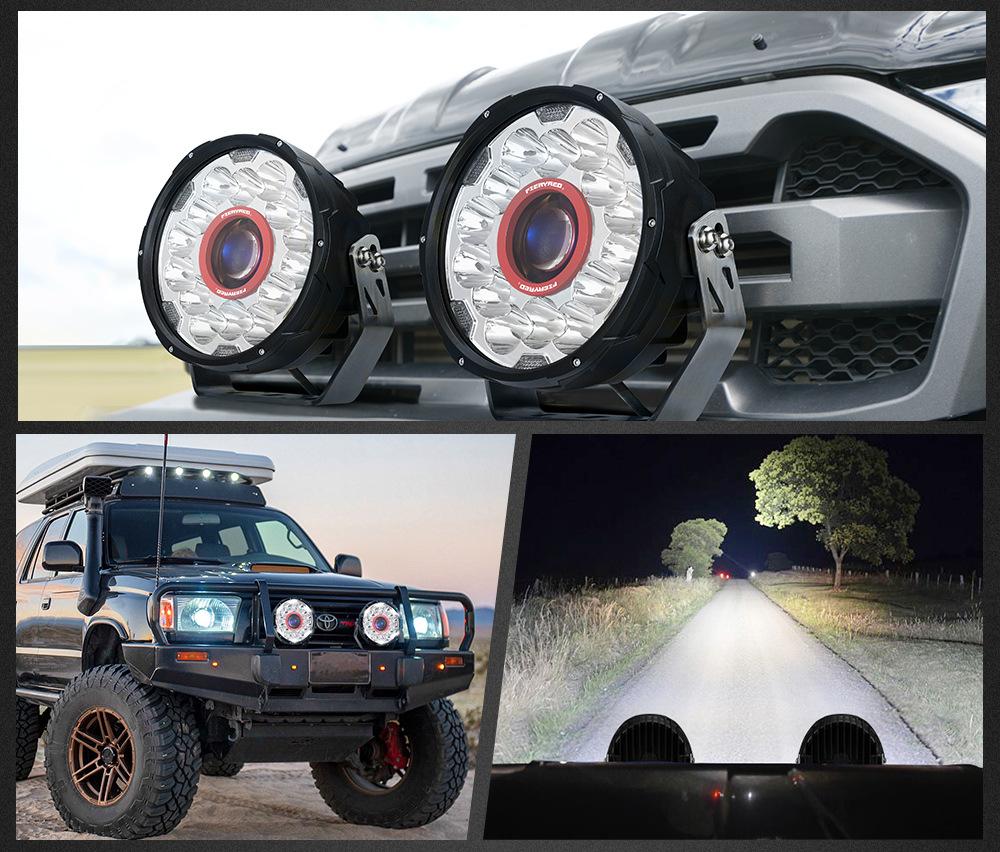 7-inch LED Waterproof Off-road Vehicle Retrofit Lighting Solutions - Image 2