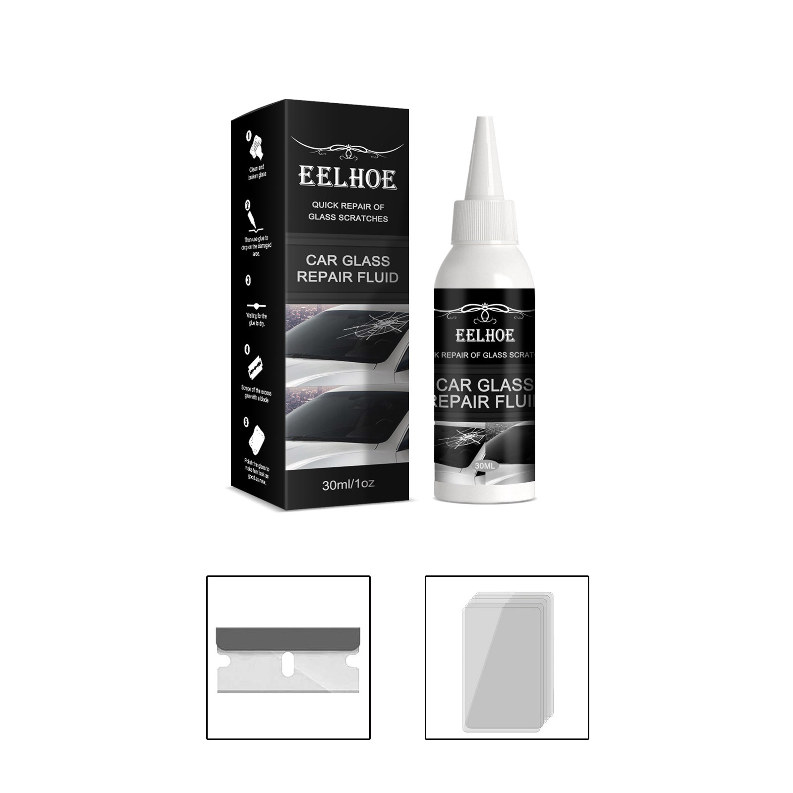 Car Windshield Crack Repair Adhesive - Fast & Effective Solution - Image 6