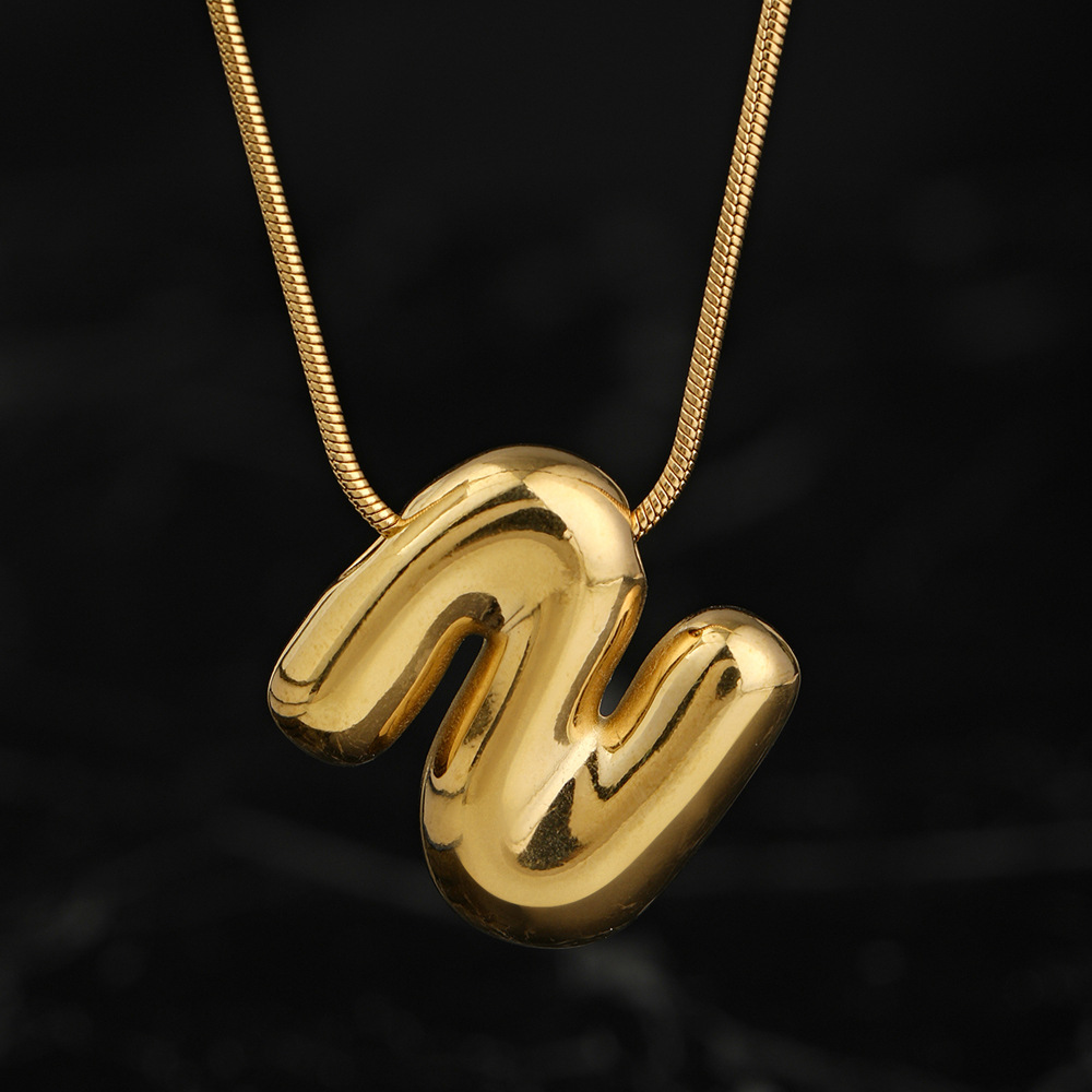 Single Pendant Casting Bubbles - 26 English Letters for Unique Personalization - Image 7