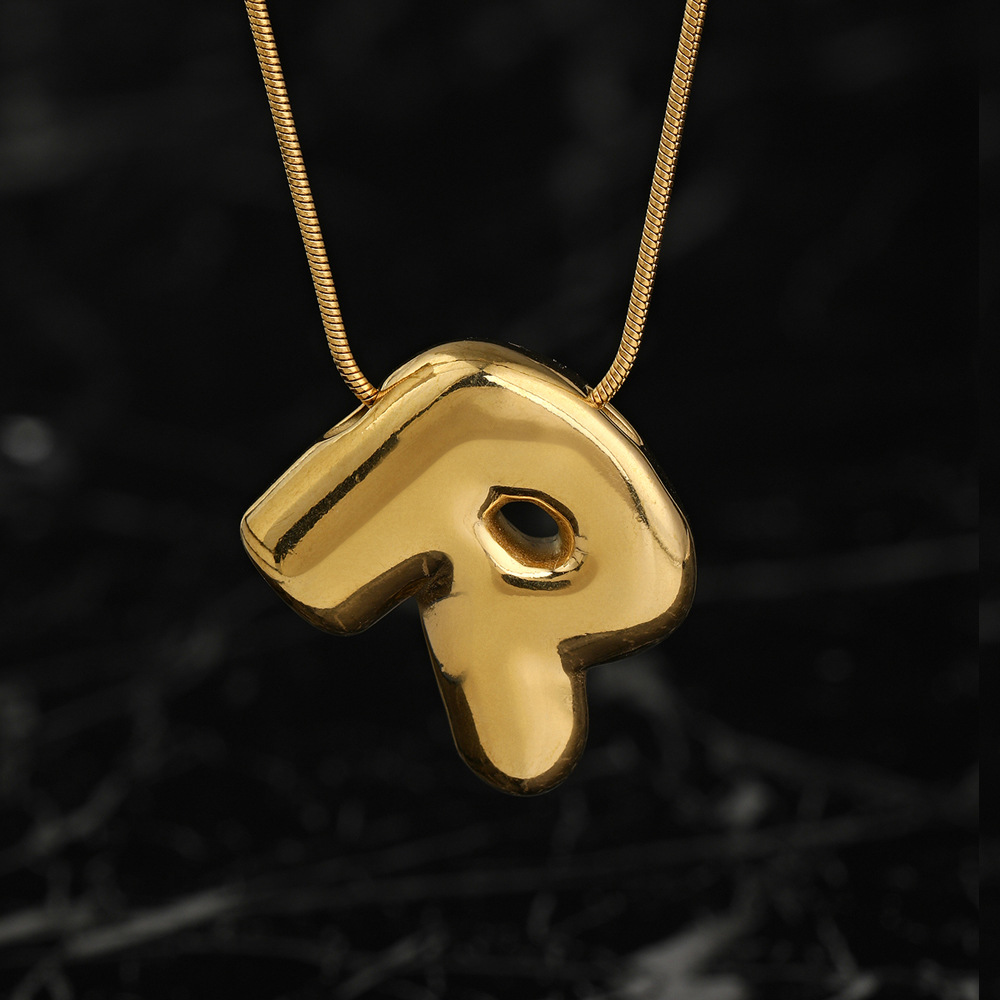 Single Pendant Casting Bubbles - 26 English Letters for Unique Personalization - Image 12