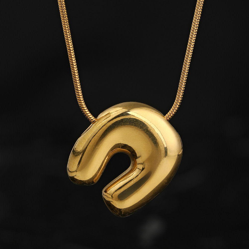 Single Pendant Casting Bubbles - 26 English Letters for Unique Personalization - Image 15