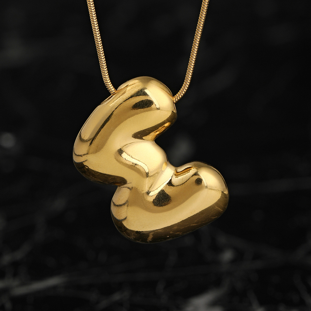 Single Pendant Casting Bubbles - 26 English Letters for Unique Personalization - Image 17