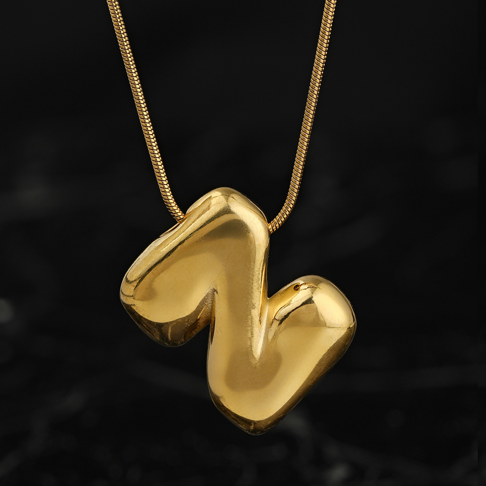 Single Pendant Casting Bubbles - 26 English Letters for Unique Personalization - Image 20