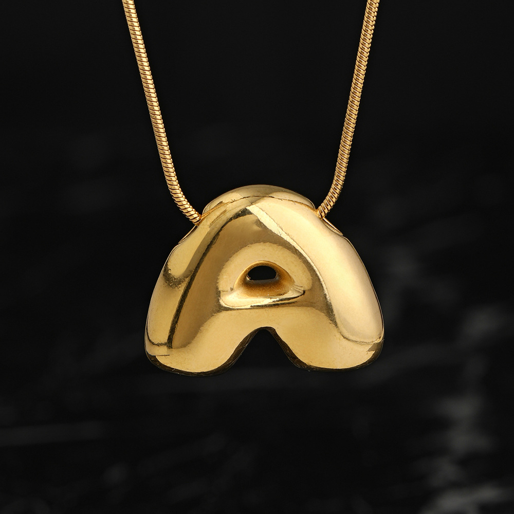 Single Pendant Casting Bubbles - 26 English Letters for Unique Personalization - Image 22