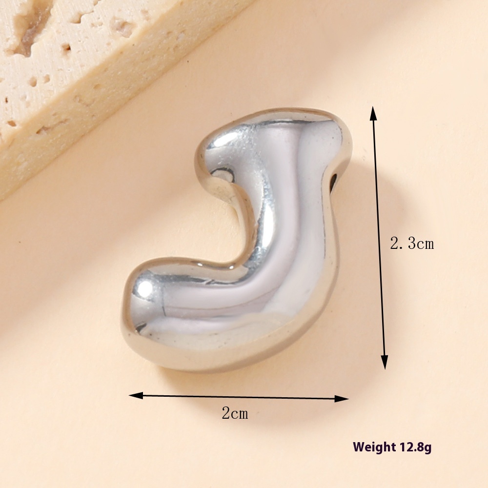 Single Pendant Casting Bubbles - 26 English Letters for Unique Personalization - Image 32