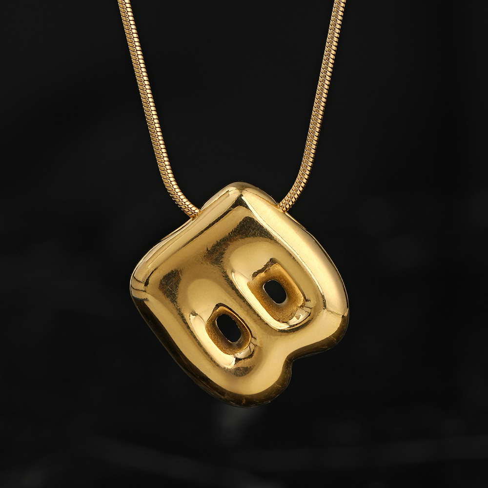 Single Pendant Casting Bubbles - 26 English Letters for Unique Personalization - Image 33