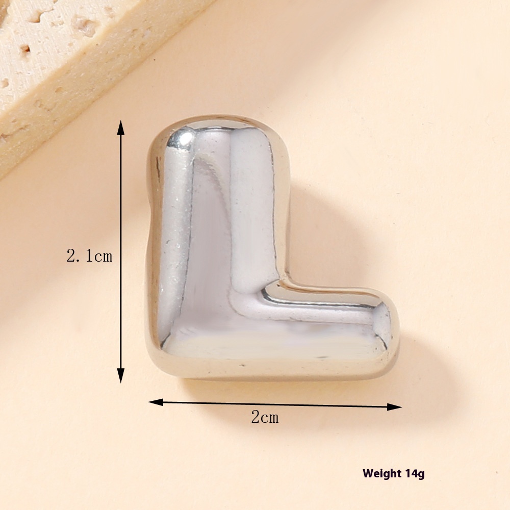 Single Pendant Casting Bubbles - 26 English Letters for Unique Personalization - Image 35