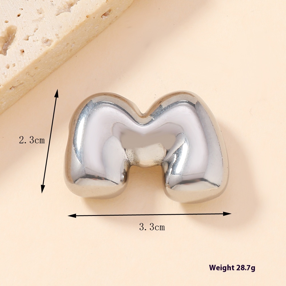 Single Pendant Casting Bubbles - 26 English Letters for Unique Personalization - Image 36