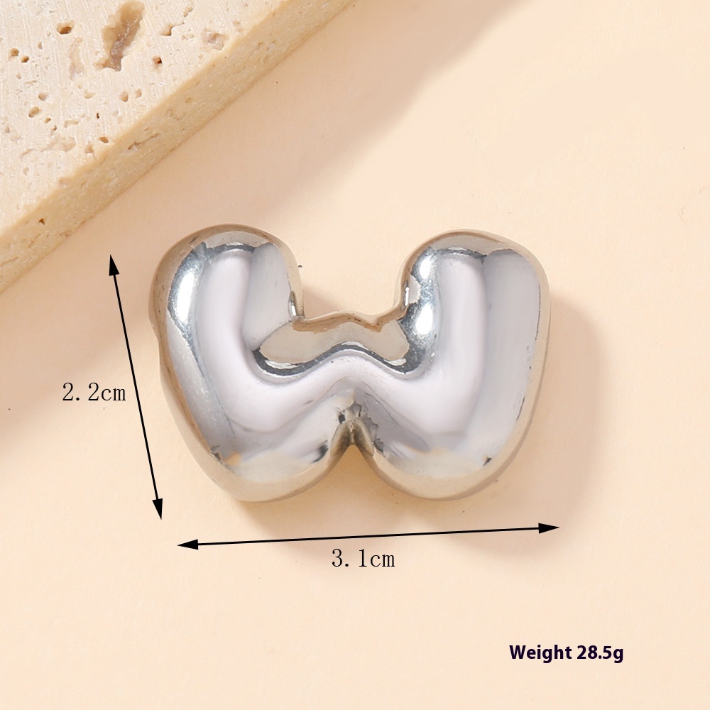 Single Pendant Casting Bubbles - 26 English Letters for Unique Personalization - Image 46