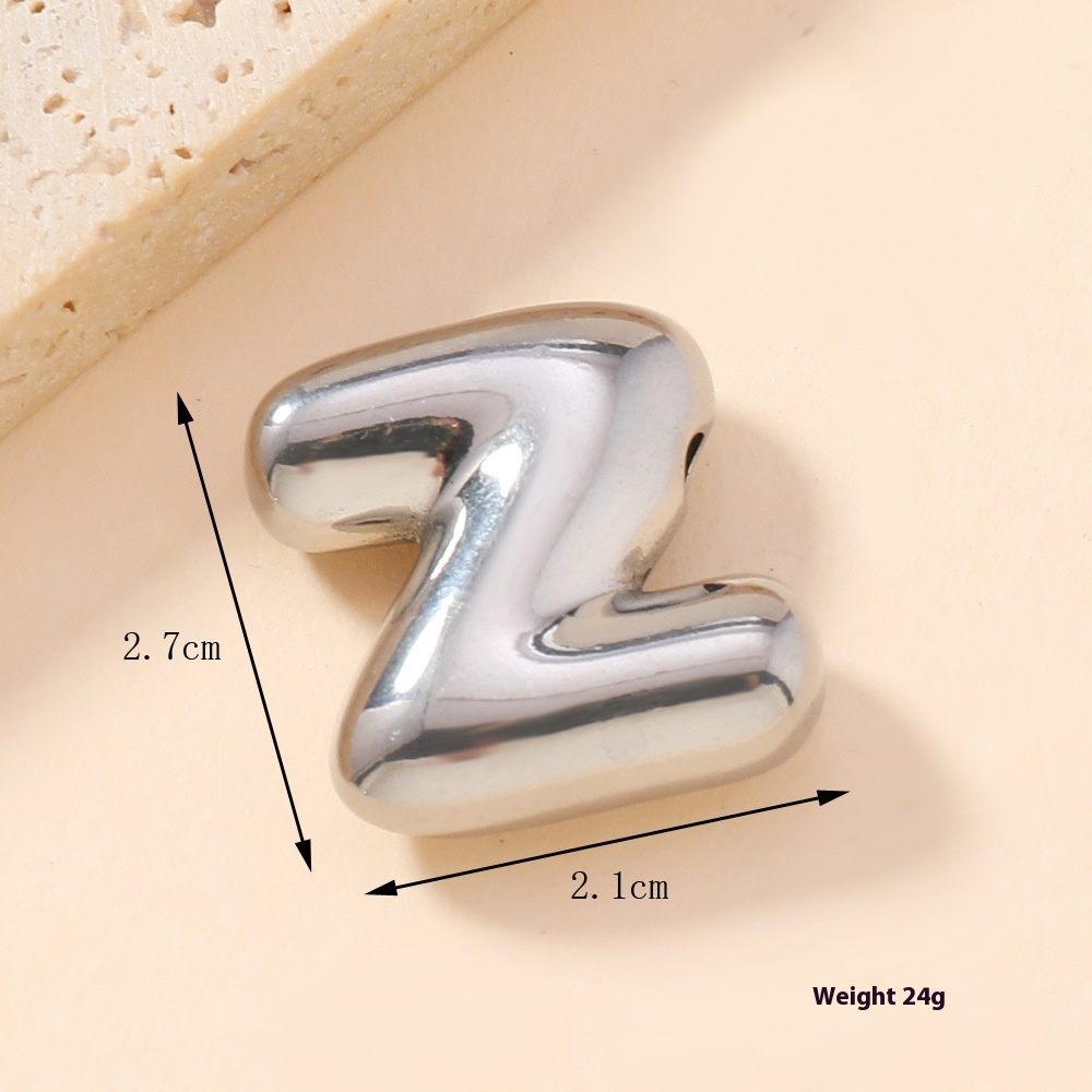 Single Pendant Casting Bubbles - 26 English Letters for Unique Personalization - Image 49