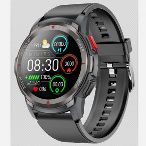 Multi-Sports Smart Watch with Heart Rate, Blood Oxygen Monitoring & Bluetooth Calling - Weather Feature Included