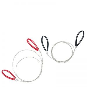 Outdoor Survival Handcrafted Leather Case with Steel Wire Life-Saving Saw