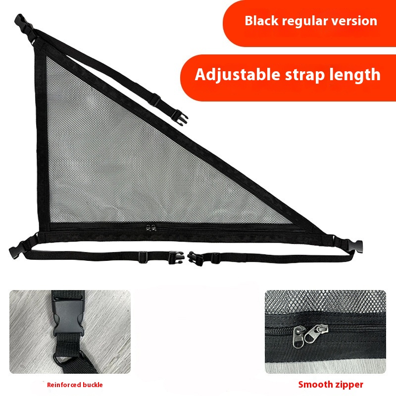Durable Mesh Triangle Buggy Car Storage Bag for Convenient Organization - Image 5