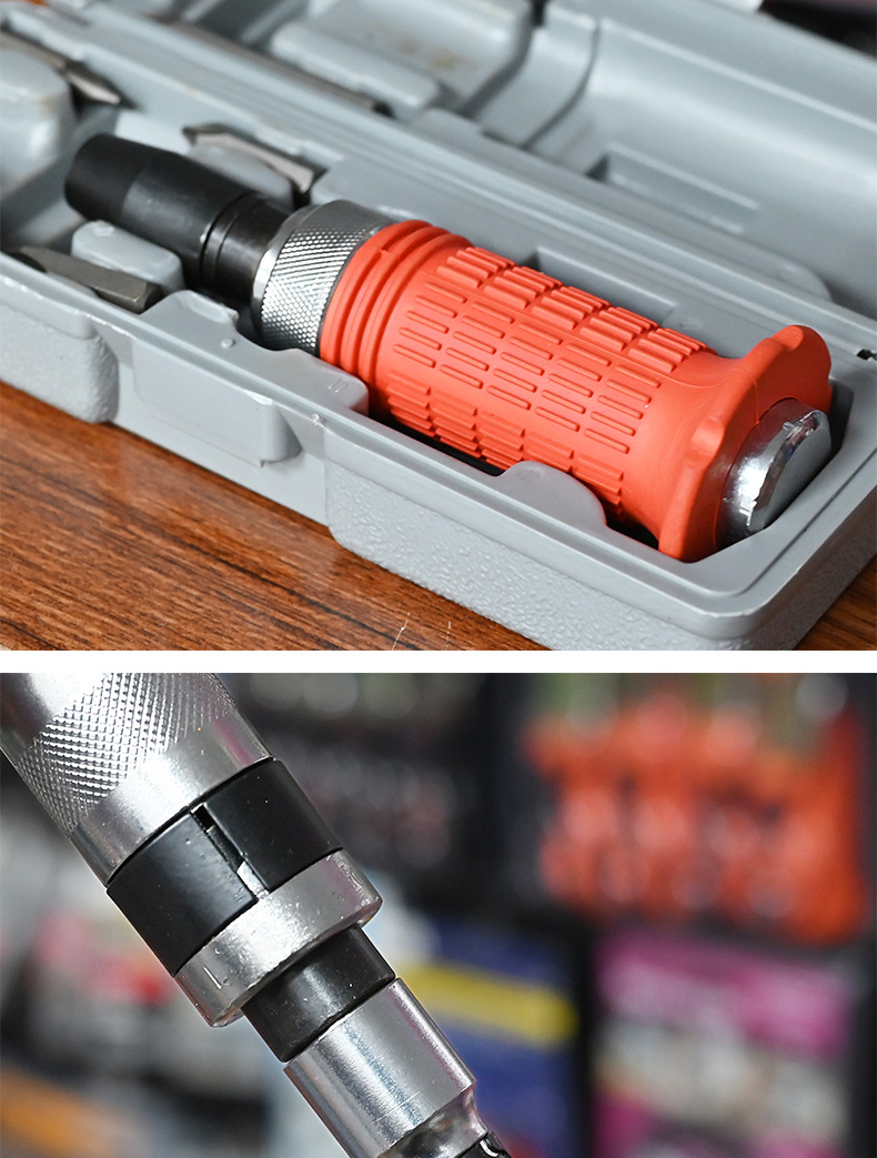 14-Piece Impact Screwdriver Head Set for Machine Repair - Chrome Vanadium Steel Tools in Iron Box - Image 3