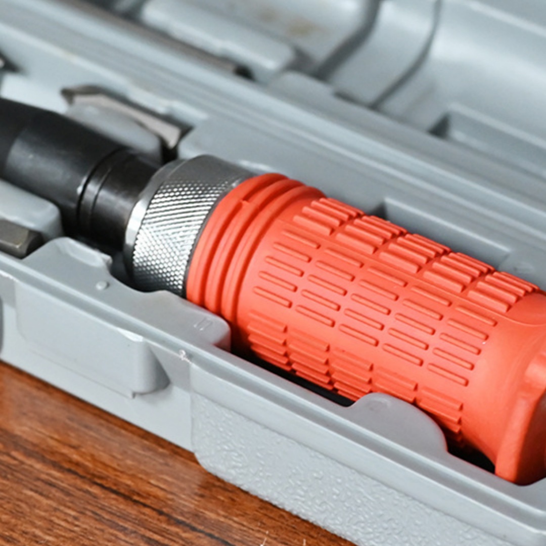 14-Piece Impact Screwdriver Head Set for Machine Repair - Chrome Vanadium Steel Tools in Iron Box - Image 7