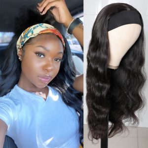 Long Curly Black Synthetic Headgear with Mid-section Big Waves for Stunning Style