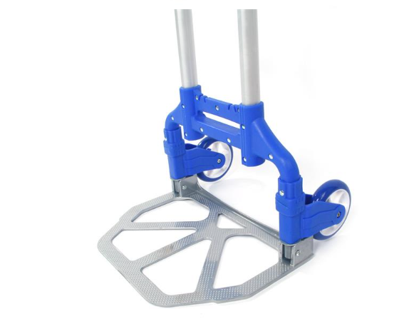 Compact Foldable Telescopic Trolley - Ideal Driver's Cart & Luggage Carrier - Image 5