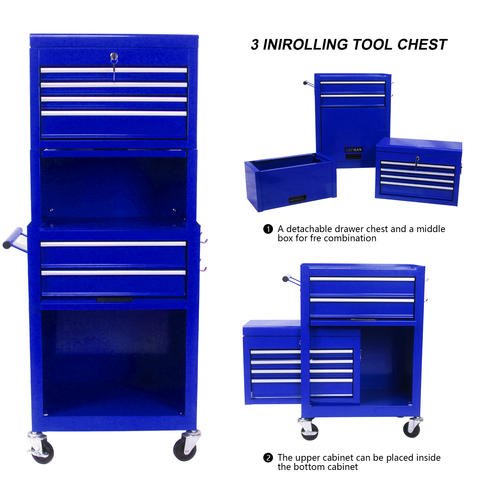 Durable Metal Tool Storage Cabinets for Organized Workspace Solutions - Image 6