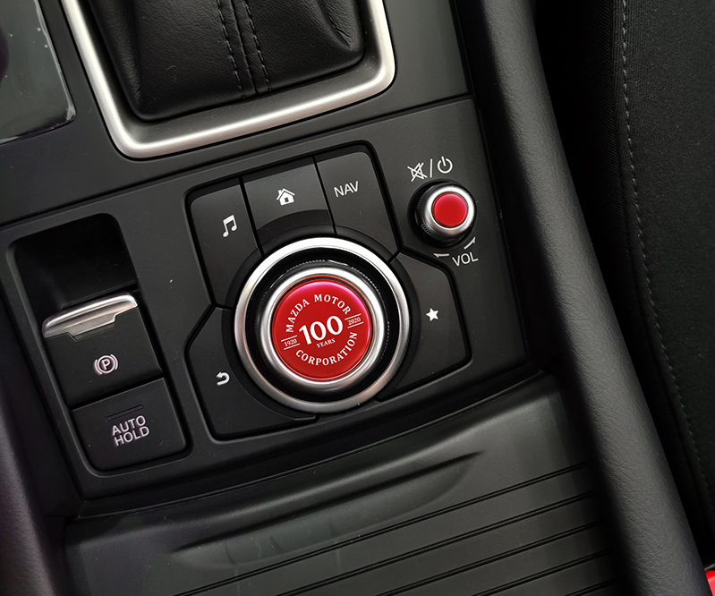 Central Control Knob Sticker for Enhanced Dashboard Customization - Image 2