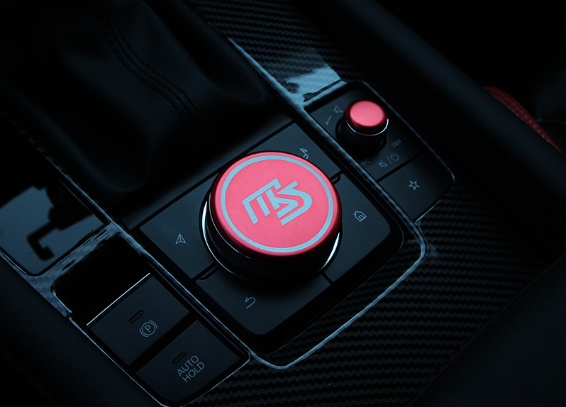 Central Control Knob Sticker for Enhanced Dashboard Customization - Image 7