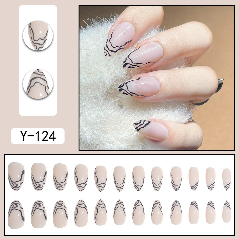 French Water Drop Manicure with Rhinestones for Stunning Nails - Image 2