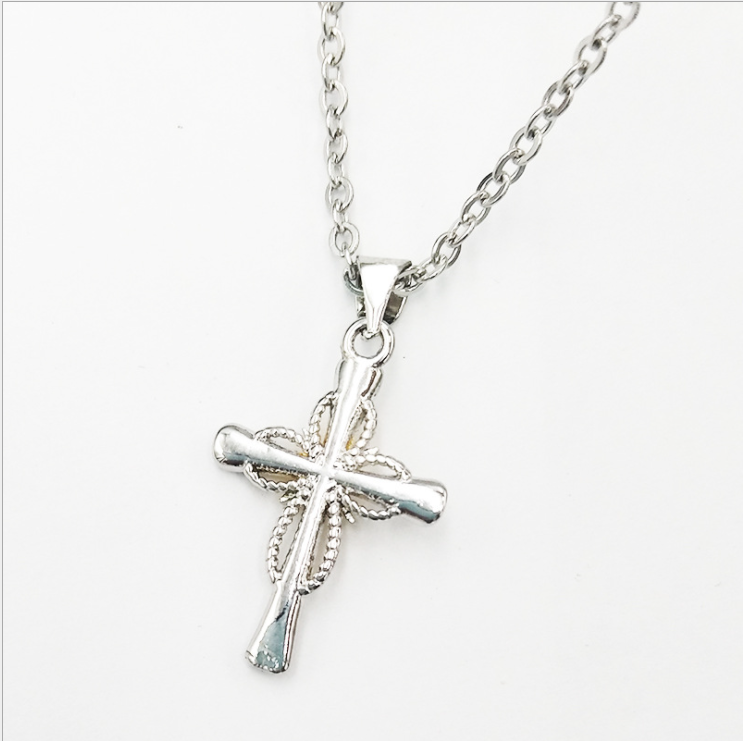Octagonal Star Cross Alloy Pendant - Unique Jewelry for Every Occasion - Image 5