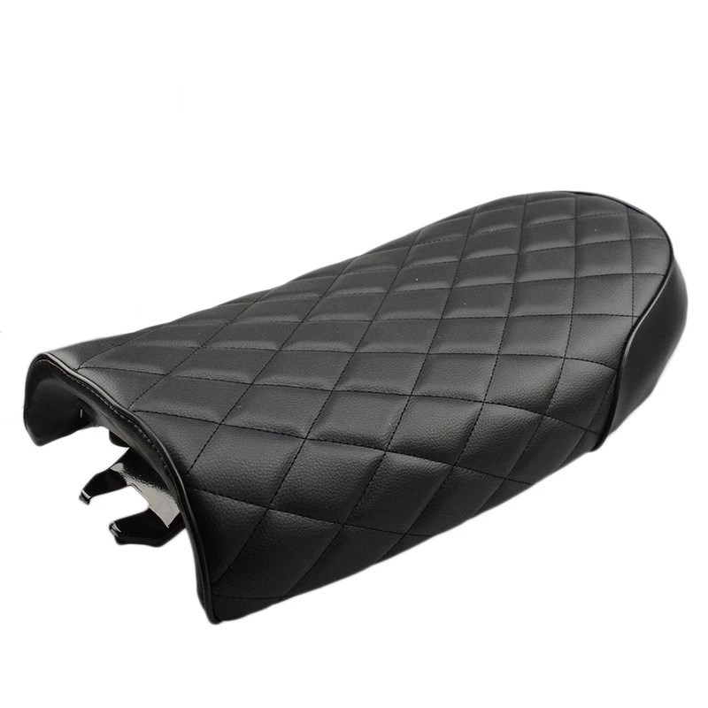 Retro Modified CG125 Motorcycle Seat - Stylish Cafe Retro Seat Bag with Buckle - Image 7