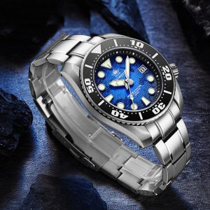 Premium Men's Waterproof Automatic Watch with High-Quality Machinery