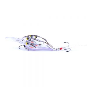 Fish Feather Hook Rock Lure - Floating Hard Bait for Sea Fishing Adventures